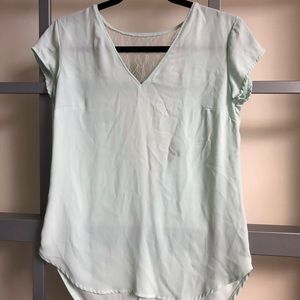 Mint Blouse, Chic Work Shirt from Dynamite